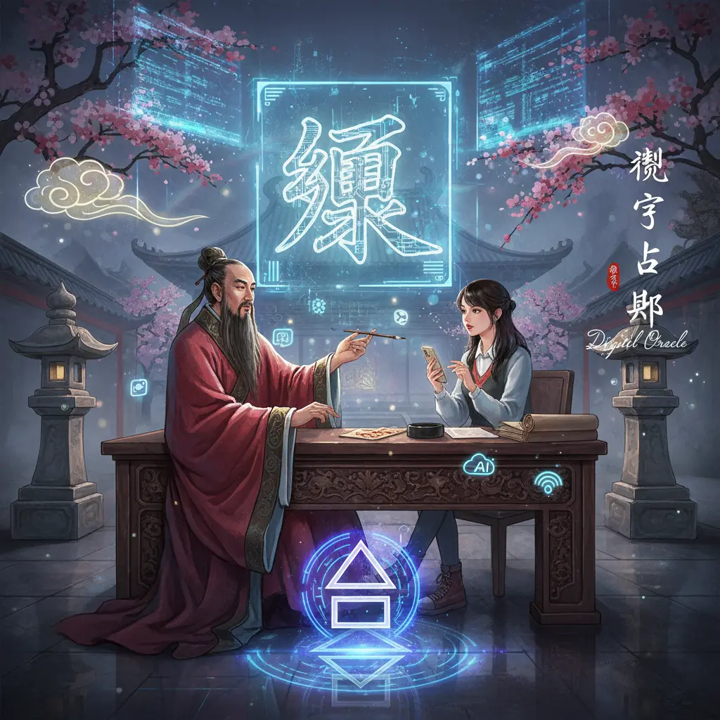 占卜 - 測字