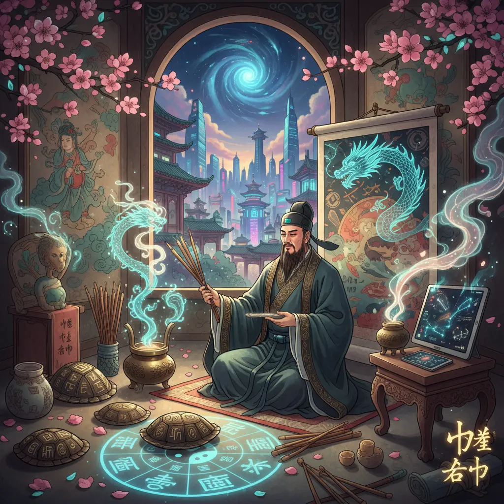 占卜 - 卜筮