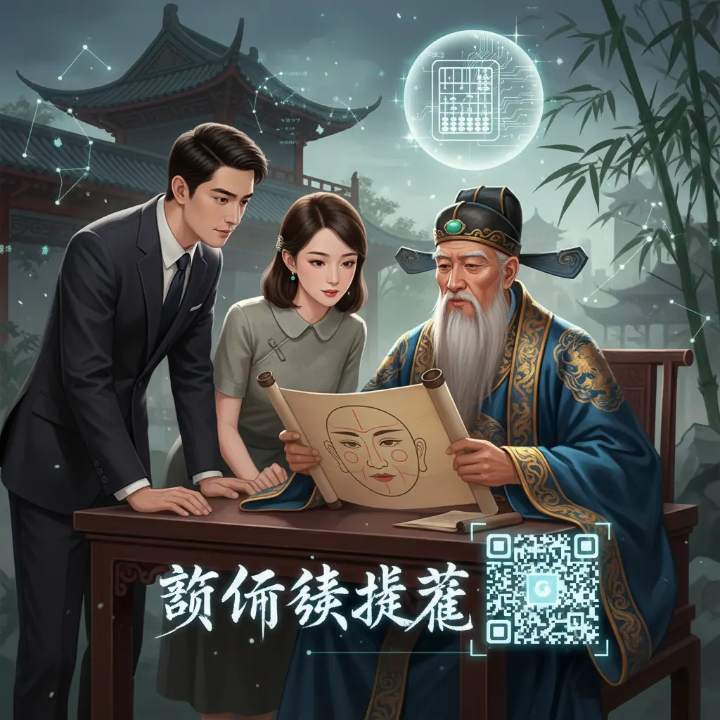 算命師傅推薦 - 面相學